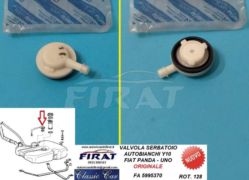 VALVOLA SERBATOIO FIAT PANDA-UNO-Y10 (5995370)